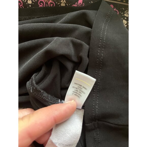 EST. 1946 burgundy black paisley batwing sleeved top size XL - Picture 5 of 6